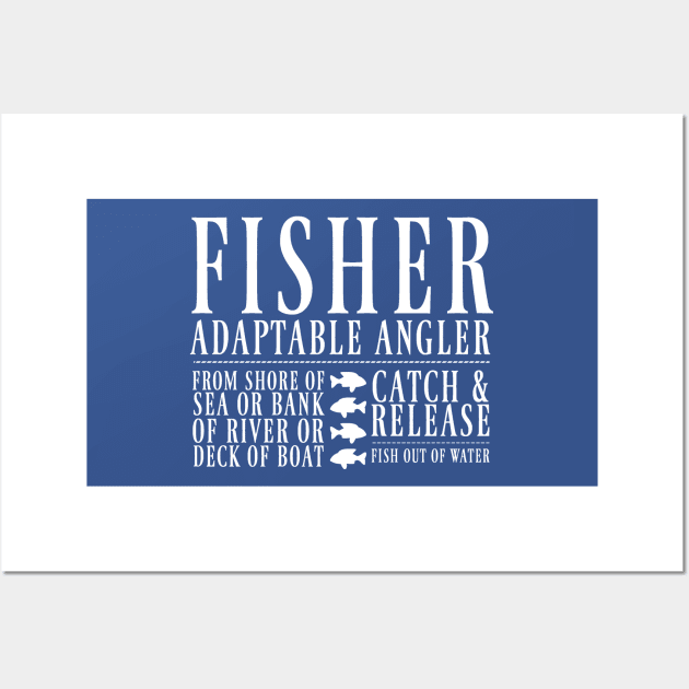 Fisher Wall Art by snitts